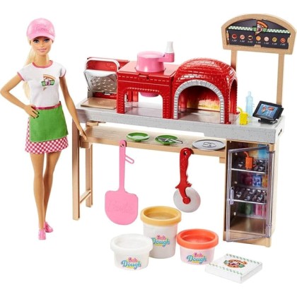Barbie Σεφ Εργαστήριο Πίτσας FHR09  - Mattel