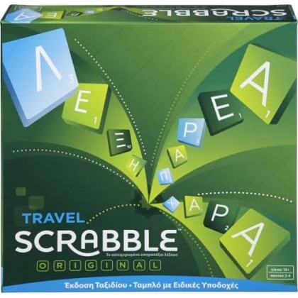 Επιτραπέζιο Παιχνίδι Scrabble Travel CJT15 - Mattel