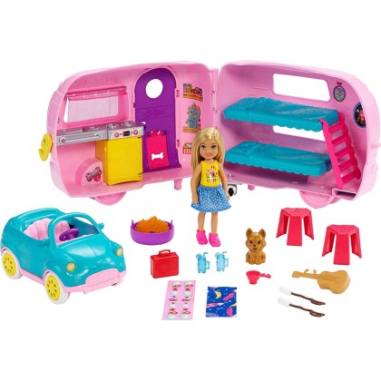 Barbie Τσέλσι Τροχόσπιτο - Mattel FXG90