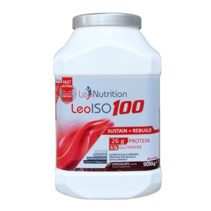 Πρωτεΐνη LeoFit LeoISO 100 908gr - Σοκολάτα