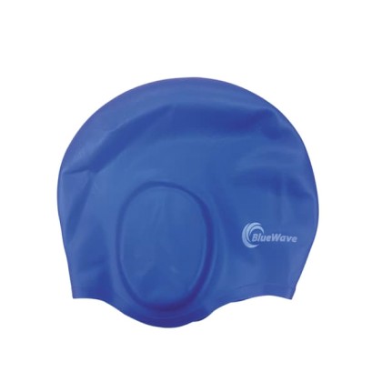 Σκουφάκι κολύμβησης σιλικόνης με προστατευτικό αυτιών BlueWave 6
