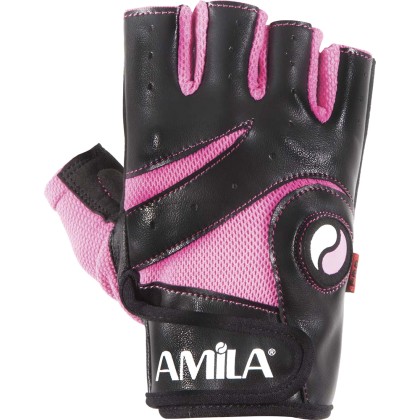 Γάντια γυμναστικής με Gel εσωτερικά AMILA 8322901 - Small (83229