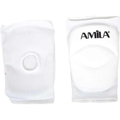 Επιγονατίδα Volley Λευκή με σφουγγάρι AMILA 83130