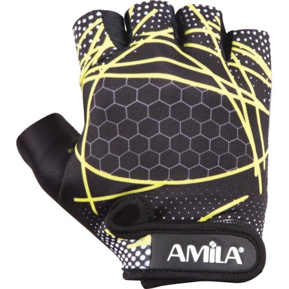 Γάντια γυμναστικής με Gel χωρίς περικάρπιο AMILA - Small (833030