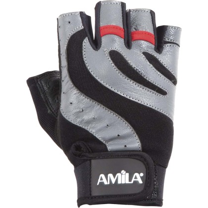 Γάντια γυμναστικής με Gel χωρίς περικάρπιο AMILA 8330401 - Mediu