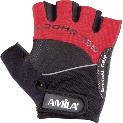 Γάντια γυμναστικής με Gel χωρίς περικάρπιο AMILA 8330101 - Small