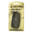 Κιτ Επιβίωσης Fish & Fire Kit 12 Survivors 21110