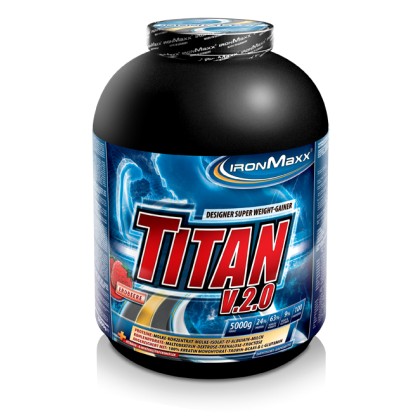 Πρωτεΐνη IronMaxx Titan v.2.0 5000gr - Φράουλα