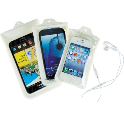 Στεγανή Θήκη iPhone 5 με Ακουστικά Λευκή