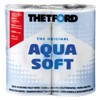 Χαρτί Τουαλέτας Aqua Soft (4τμχ)
