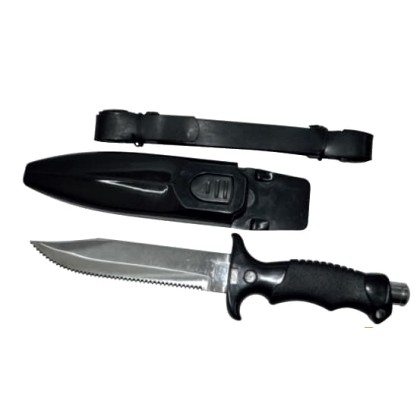 Μαχαίρι Κατάδυσης Inox Μήκους 23cm - EVAL 04069