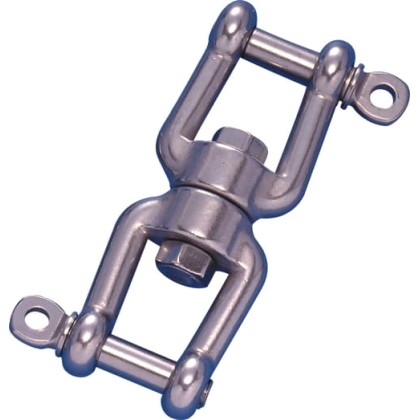 Στριφτάρι Inox με Διπλό Κλειδί Διαμέτρου 10mm - EVAL 00255-10