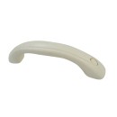Λαβή PVC 190x50mm Λευκό - EVAL 01002-W