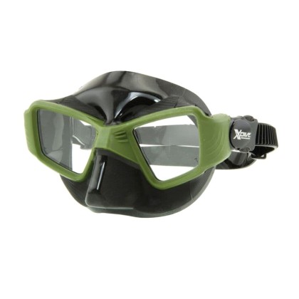 Μάσκα Κατάδυσης Σιλικόνης Face Green -  XDive 61081