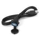 Πρίζα Υποδοχής USB Αδιάβροχη για Marine Stereos - EVAL 03039-11