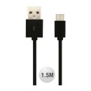 Καλώδιο USB MFI iPhone μαύρο 1.5m Κωδικός : 8452