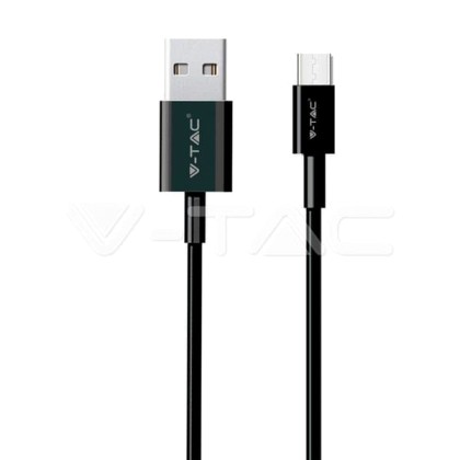 Καλώδιο USB Type C μαύρο 1m Silver Series Κωδικός: 8487