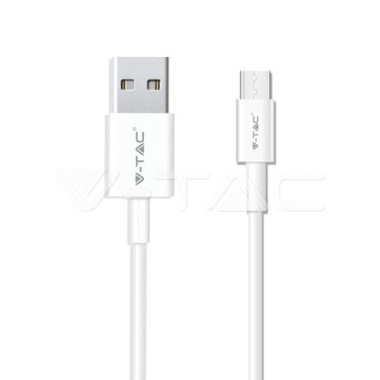 Καλώδιο USB Type C λευκό 1m Silver Series Κωδικός: 8486