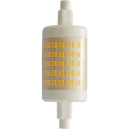 Λάμπα LED R7S τύπου ιωδίνης 7W 6400k ψυχρό λευκό φως IP20 78mm V