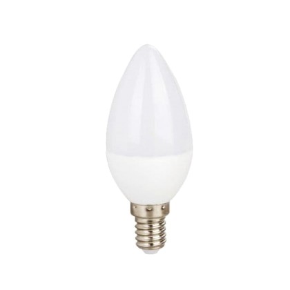 Λάμπα led diolamp κεράκι Ε14 3watt 230v θερμό λευκό 3000Κ 220lum