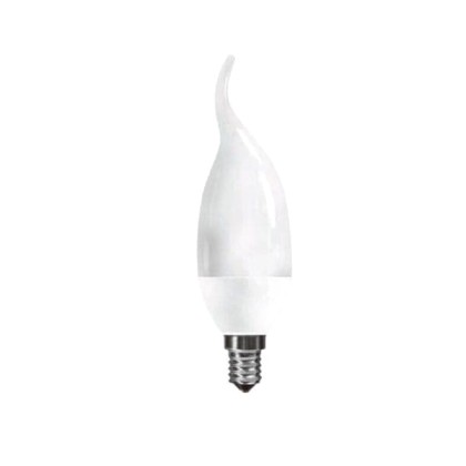 Λάμπα led diolamp κεράκι με μύτη Ε14 5,5watt 230v ψυχρό λευκό 60