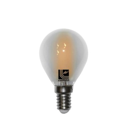 Διακοσμητική λάμπα led filament adeleq-lumen E14 4watt 230v σφαι