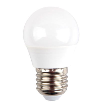 LED Λάμπα Βιδωτή Ε27 4watt (Φ45) Θερμό Λευκό 2700Κ 4160