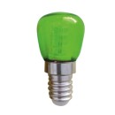 Λάμπακι led smd νυκτός diolamp Ε14 1watt 230v/ac πράσινος φωτισμ