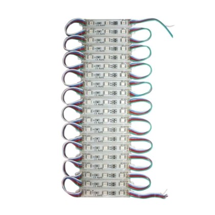 LED Module σέτ 20 τεμ 15watt 12v/dc πολύχρωμη rgb για φωτισμό γρ