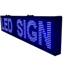 Ηλεκτρονική επιγραφή LED μονής όψης 96 x 16 cm αδιάβροχη Ελληνικ
