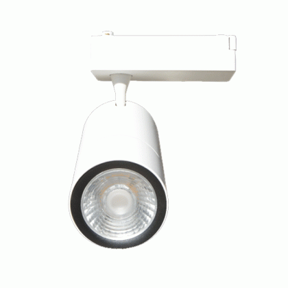 LED σποτ ράγας λευκό 30W ΑΤΜ-ΤL5030 θερμό λευκό 3000k 230V 2550l