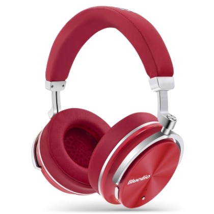 Bluedio T4  red 4th generation Portable Noise Cancelling Bluetoo