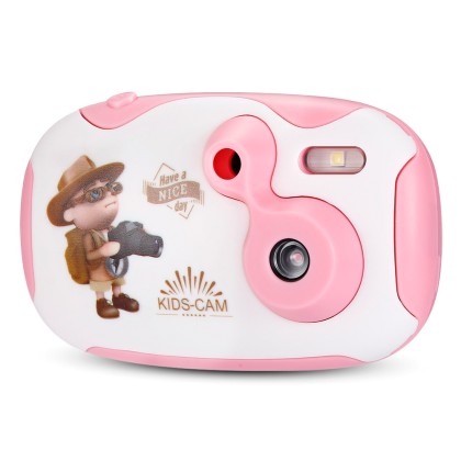 GBTIGER 1080P Mini Cute Kids Digital Camera with 1.44 inch Full 