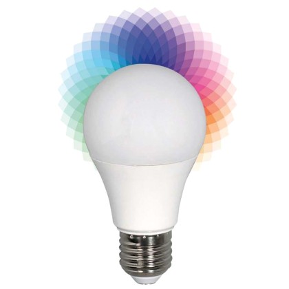 Eurolamp Λάμπα LED Smart Bulb 6W Ε27 2700K+RGB 220-240V Bluetoot