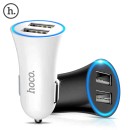 Hoco UC204 Dual USB Port 2.4A Car Charger Adapter white