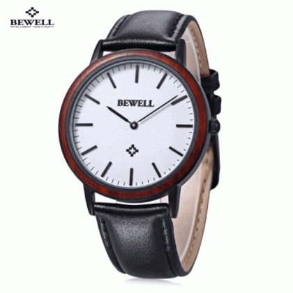 BEWELL ZS - W1050 Unisex Quartz Watch Nail Shape Scale Japan Mov