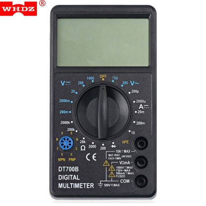 WHDZ DT700B Digital Multimeter AC DC Voltmeter Tester ΨΗΦΙΑΚΟ ΠΟ