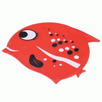 Σκουφάκι Κολύμβησης striped fish red Shenyu