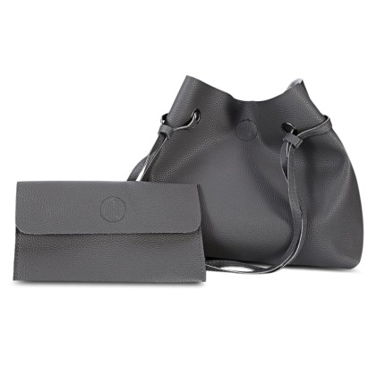 Τσάντα ώμου Guapabien 2pcs Women Shoulder Tote Bag Handbag Clutc