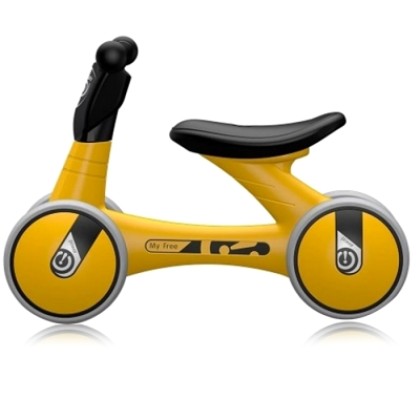 Παιδικό Ποδήλατο Ισορροπίας GOLDENROD 1LD006-Y Bright Color Bala
