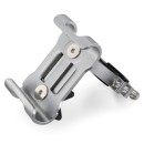 Aluminum Alloy Bicycle Motorcycle Mobile Phone Bracket  SILVER