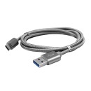 Usb 3.1 Type-C High Speed Charging Data Cable Gray 1M