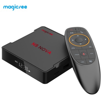 MAGICSEE N5 NO - VA 4K TV Set-top Box 64 Bits 4GB RAM 64GB ROM D