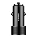Baseus Small Screw Universal Smart Car Charger USB Quick Charge 