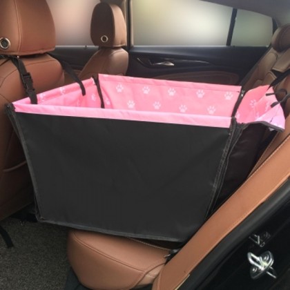 Καθισματάκι αυτοκινήτου για κατοικίδια που μαζεύει Ροζ - Waterpr