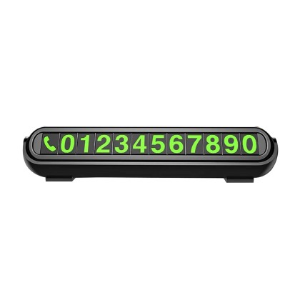 OEM Magnetic Car Temporary Parking Card Phone Number Card Board 