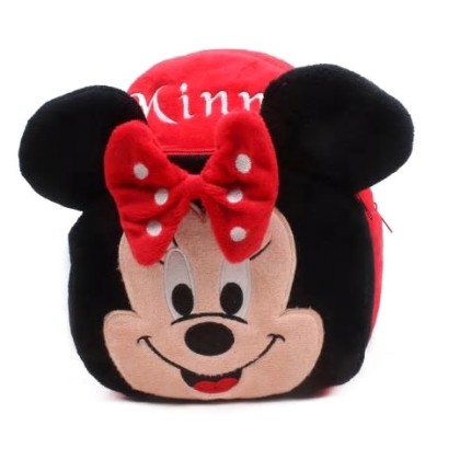 Βρεφική Τσάντα Πλάτης mini mouse black-red AS3397