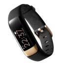siroflo S1 Smart Wristband with Heart Rate Reminder Black and se