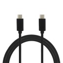 Type-C to Type-C Quick Charge USB 3.1 Data & Charging Cable BLAC