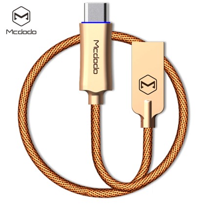 MCDODO CA - 288 Knight Series QC 3.0 Type-C Charge Cord 1M GOLD
